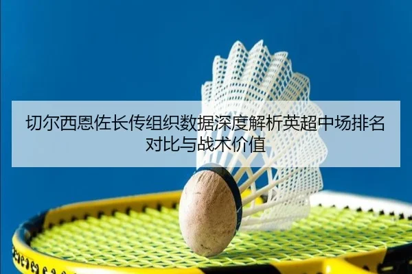 切尔西恩佐长传组织数据深度解析英超中场排名对比与战术价值